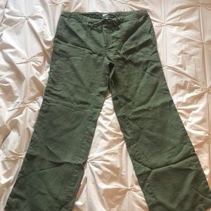 LondonJean Linen wide leg pants